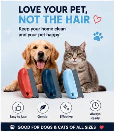 FurSweep Pro™ – Pet Hair Remover