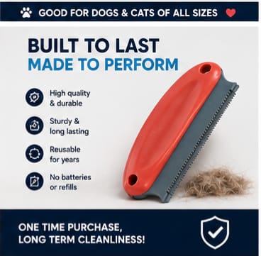 FurSweep Pro™ – Pet Hair Remover